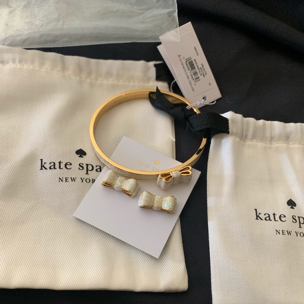 Kate Spade Glittery Jewelry set ♠️
